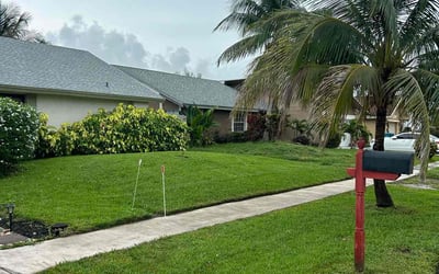 Photo of Whay C.'s yard after getting lawn care in Fort Walton Beach, FL