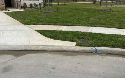 Photo of Christine M.'s yard after getting lawn care in East Lansing, MI