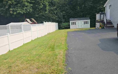 Photo of JOSE N.'s yard after getting lawn care in Peabody, MA