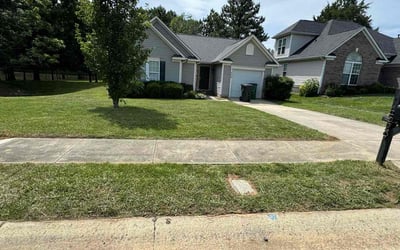 Photo of Christina B.'s yard after getting lawn care in Calabash, NC