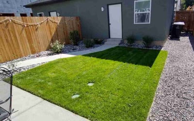 Photo of Sherri C.'s yard after getting lawn care in Centereach, NY