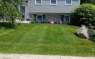 Photo of Cheryl B.'s yard after getting lawn care in Sapulpa, OK