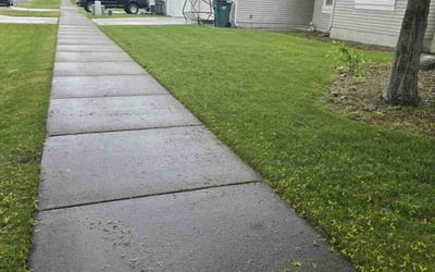 Photo of Theresa K.'s yard after getting lawn care in Coeur D Alene, ID