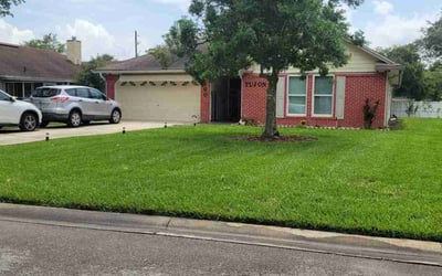 Photo of Dejordan E.'s yard after getting lawn care in Crete, IL