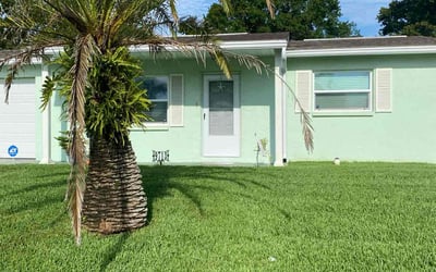 Photo of Miramique B.'s yard after getting lawn care in Port Richey, FL