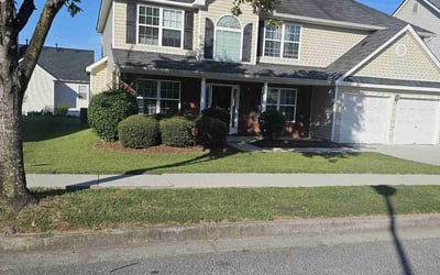 Photo of Marce N.'s yard after getting lawn care in Loganville, GA