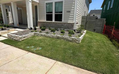 Photo of Jerome B.'s yard after getting lawn care in Argyle, TX