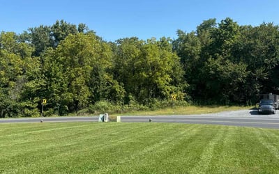 Photo of Devan F.'s yard after getting lawn care in Ephrata, PA