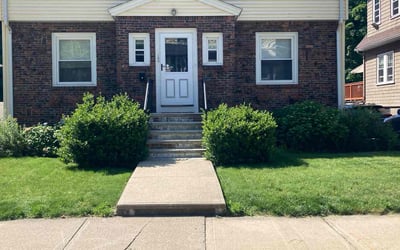 Photo of Steven P.'s yard after getting lawn care in Malden, MA
