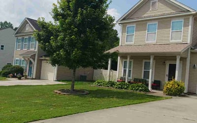Photo of Nick B.'s yard after getting lawn care in Kannapolis, NC