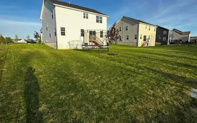 Photo of Andrew W.'s yard after getting lawn care in Richwood, OH