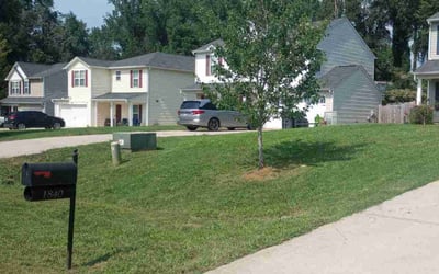 Photo of Rhonda C.'s yard after getting lawn care in Iron Station, NC