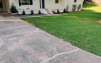 Photo of Starlene j.'s yard after getting lawn care in Kannapolis, NC