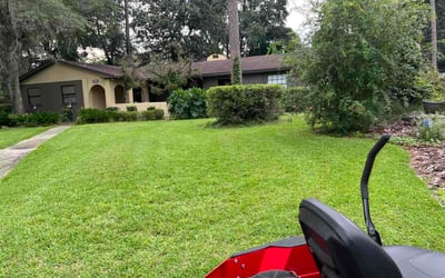 Photo of Heather T.'s yard after getting lawn care in Denham Springs, LA