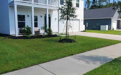 Photo of John R.'s yard after getting lawn care in Saint Charles, MO