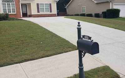 Photo of Denton N.'s yard after getting lawn care in Dawsonville, GA