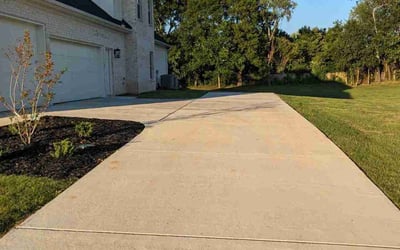 Photo of Janna B.'s yard after getting lawn care in Morgantown, WV