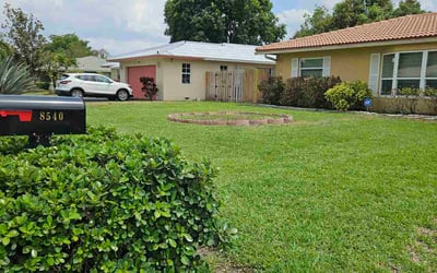 Photo of Lisa M.'s yard after getting lawn care in Keller, TX