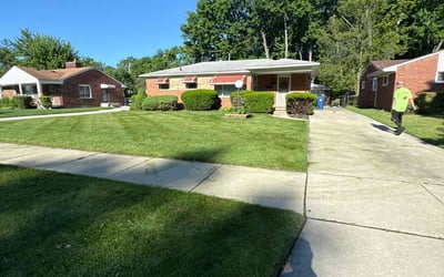 Photo of Amanda M.'s yard after getting lawn care in Roseville, CA