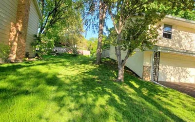 Photo of Karen B.'s yard after getting lawn care in Burnsville, MN