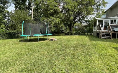 Photo of David W.'s yard after getting lawn care in Lawson, MO