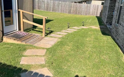 Photo of Carlos I.'s yard after getting lawn care in Bossier City, LA