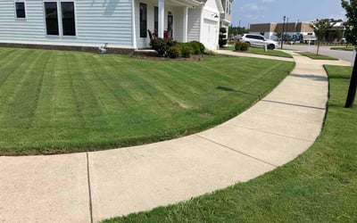 Photo of Tera P.'s yard after getting lawn care in Pensacola, FL