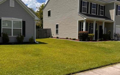 Photo of Jessie J.'s yard after getting lawn care in Roy, UT