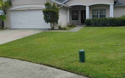 Photo of Justin B.'s yard after getting lawn care in Pelham, AL