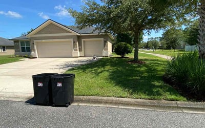 Photo of Angela W.'s yard after getting lawn care in Lithonia, GA