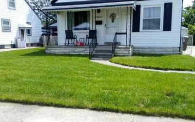 Photo of Alpheus L.'s yard after getting lawn care in Roseville, MI