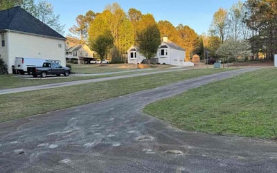 Photo of Michael P.'s yard after getting lawn care in Augusta, KS