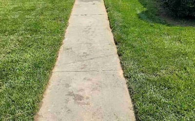 Photo of Ivah T.'s yard after getting lawn care in Monroe, NC