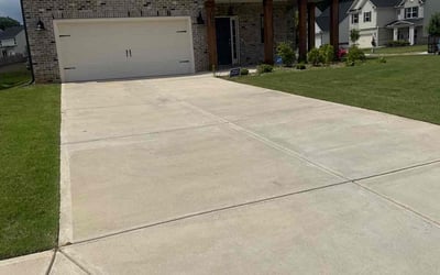 Photo of Isaac B.'s yard after getting lawn care in Virginia Beach, VA