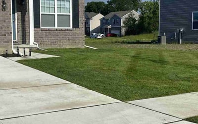 Photo of Brian L.'s yard after getting lawn care in Weirton, WV