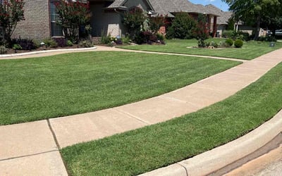 Photo of Patrick C.'s yard after getting lawn care in Ballston Spa, NY