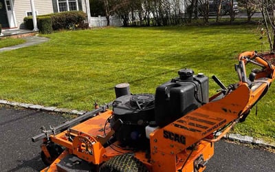 Photo of Peter Y.'s yard after getting lawn care in Greenwich, CT