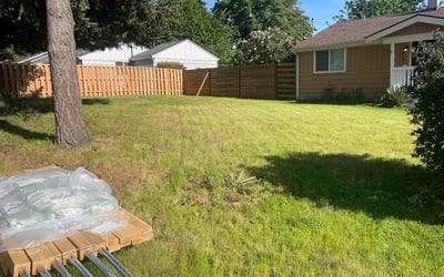 Photo of Samuel W.'s yard after getting lawn care in Wood River, IL