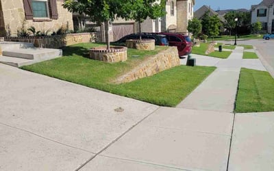Photo of Amber R.'s yard after getting lawn care in Merrick, NY