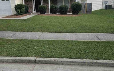 Photo of Skylar R.'s yard after getting lawn care in Forest Park, GA
