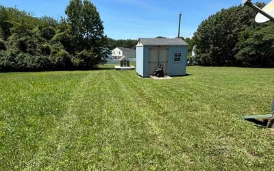 Photo of Keith R.'s yard after getting lawn care in East Providence, RI