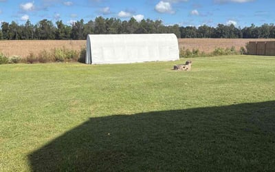 Photo of Jonathan M.'s yard after getting lawn care in Long Beach, NY