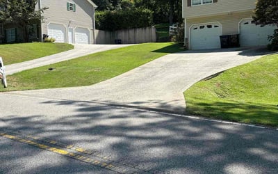 Photo of Nancy B.'s yard after getting lawn care in Maple Shade, NJ