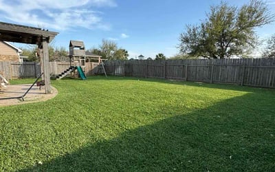 Photo of Bill B.'s yard after getting lawn care in League City, TX