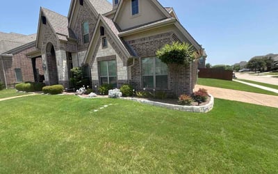 Photo of Mia F.'s yard after getting lawn care in Rogers, AR