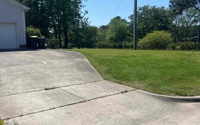 Photo of James W.'s yard after getting lawn care in Swansea, MA