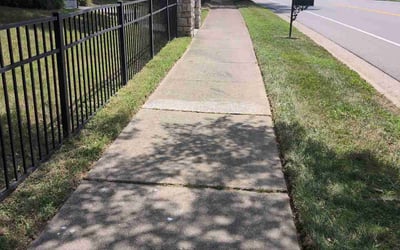 Photo of Jennifer P.'s yard after getting lawn care in Amelia, OH