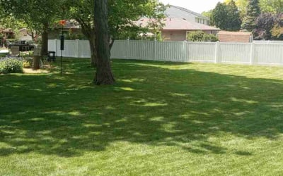 Photo of Stephanie H.'s yard after getting lawn care in Franklin, WI
