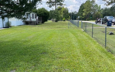 Photo of Mitch B.'s yard after getting lawn care in Callahan, FL