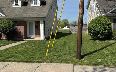 Photo of Kat M.'s yard after getting lawn care in Middletown, OH